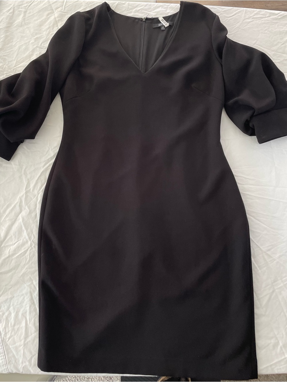 Badgley Mischka Plus Size Black Fitted Dress 16